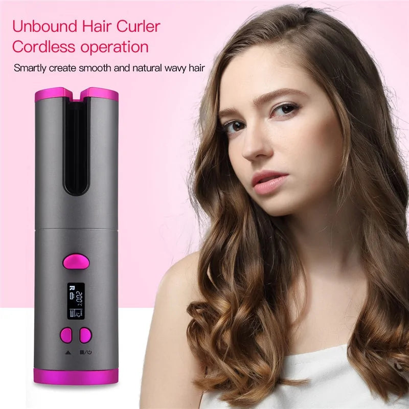 Wireless USB Hair Curler